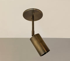 Brass Cylinder Drop Spot - Top Mount