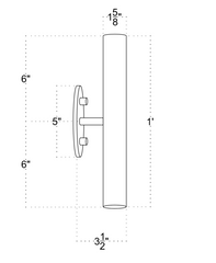 Miro 2 - Inset Bulbs - 12"