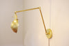 Sabine Articulating Lamp - Brass