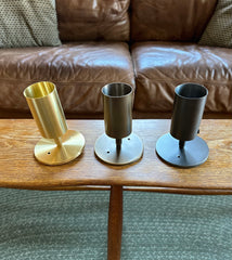 Brass Cylinder Adjustable Spot - Top Mount