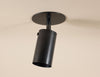 Brass Cylinder Adjustable Spot - Top Mount