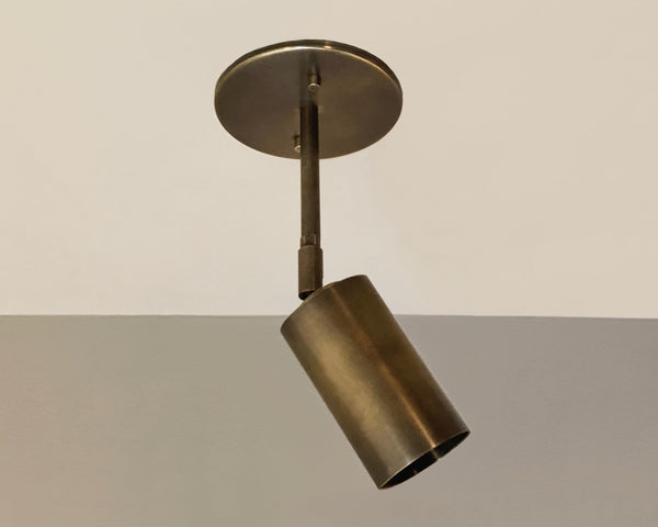 Brass Cylinder Drop Spot - Top Mount