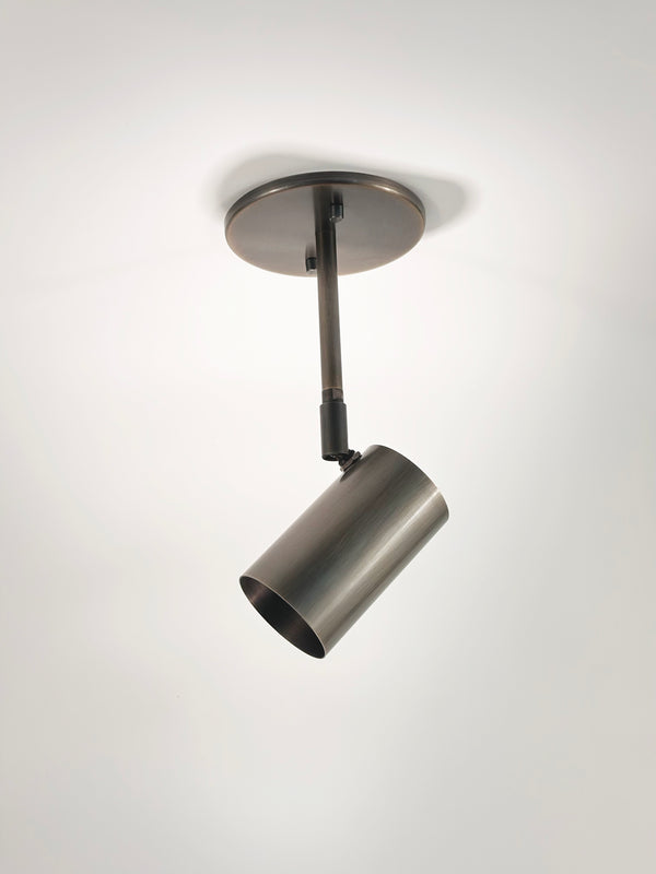 Brass Cylinder Drop Spot - Side Mount