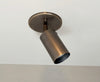 Brass Cylinder Adjustable Spot - Top Mount