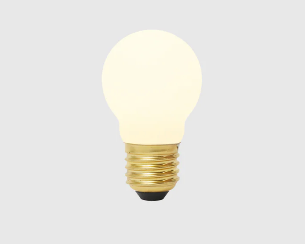 Light bulb on a gray background