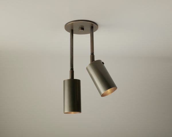 Brass Cylinder Double Drop Spot