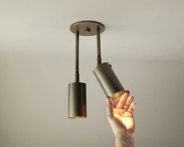 Brass Cylinder Double Drop Spot