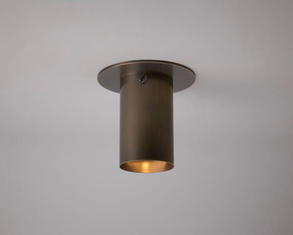 Brass Cylinder Flush Spot