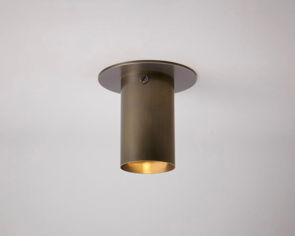 Brass Cylinder Flush Spot