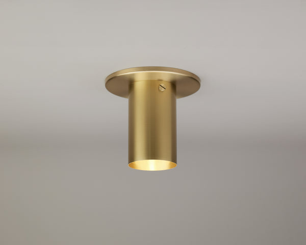 Brass Cylinder Flush Spot