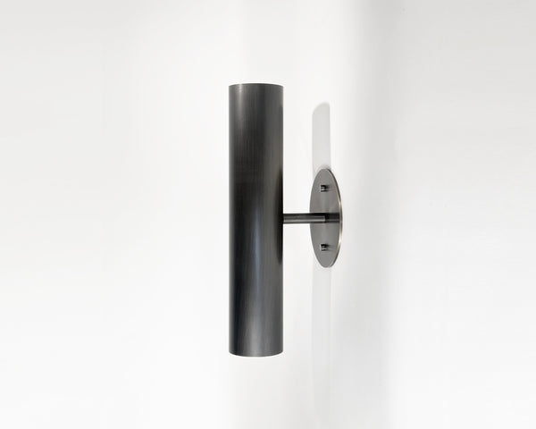 Brass Cylinder Up-Down Sconce