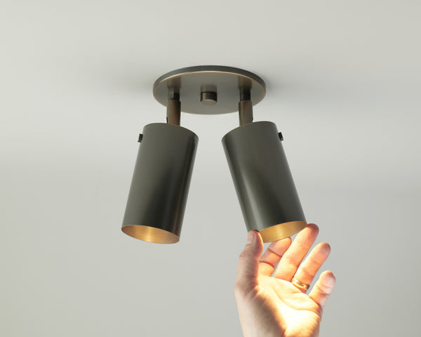 Brass Cylinder Double / Triple Spot