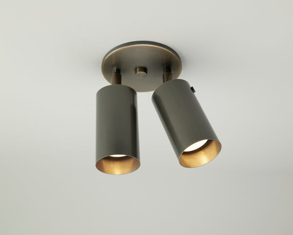 Brass Cylinder Double / Triple Spot