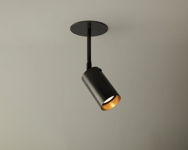 Brass Cylinder Drop Spot - Top Mount