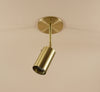 Brass Cylinder Drop Spot - Top Mount