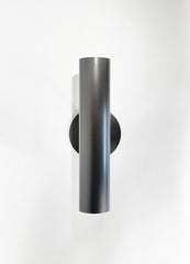 Brass Cylinder Up-Down Sconce
