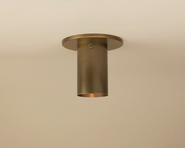 Brass Cylinder Flush Spot