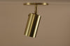 Brass Cylinder Adjustable Spot - Top Mount