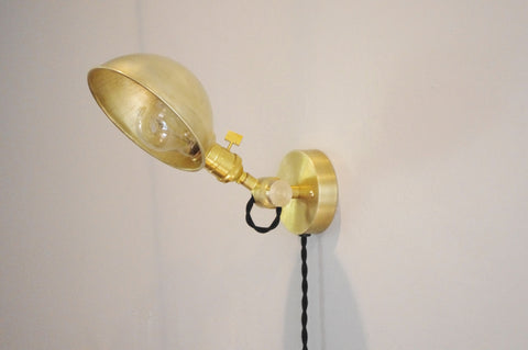 Orleans Loop Wall Lamp - Parabolic Shade