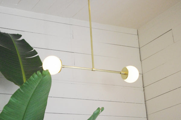 Globe Double Chandelier
