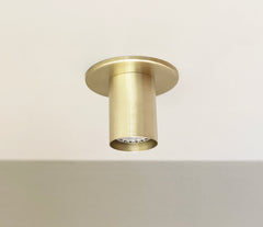 Brass Cylinder Flush Spot