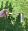 Brass Cylinder Extension Wall Lamp